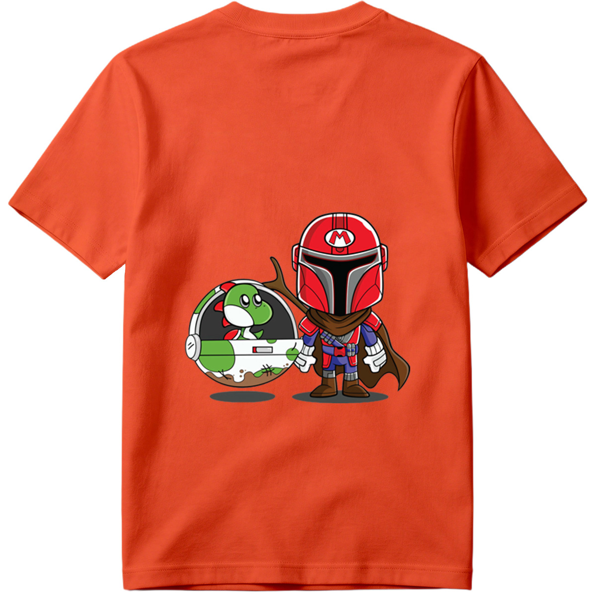 Mario x Mandalorian: Yoshi in a Pod - Tee