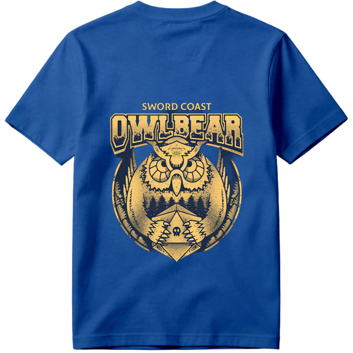 Sword Coast Owlbear: Fantasy Creature Emblem - Tee