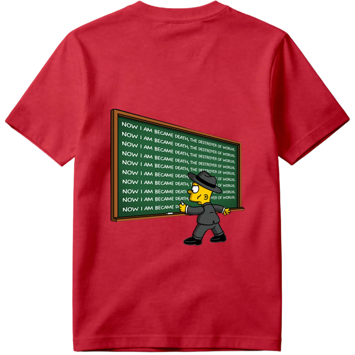 Simpsons Character Writes 