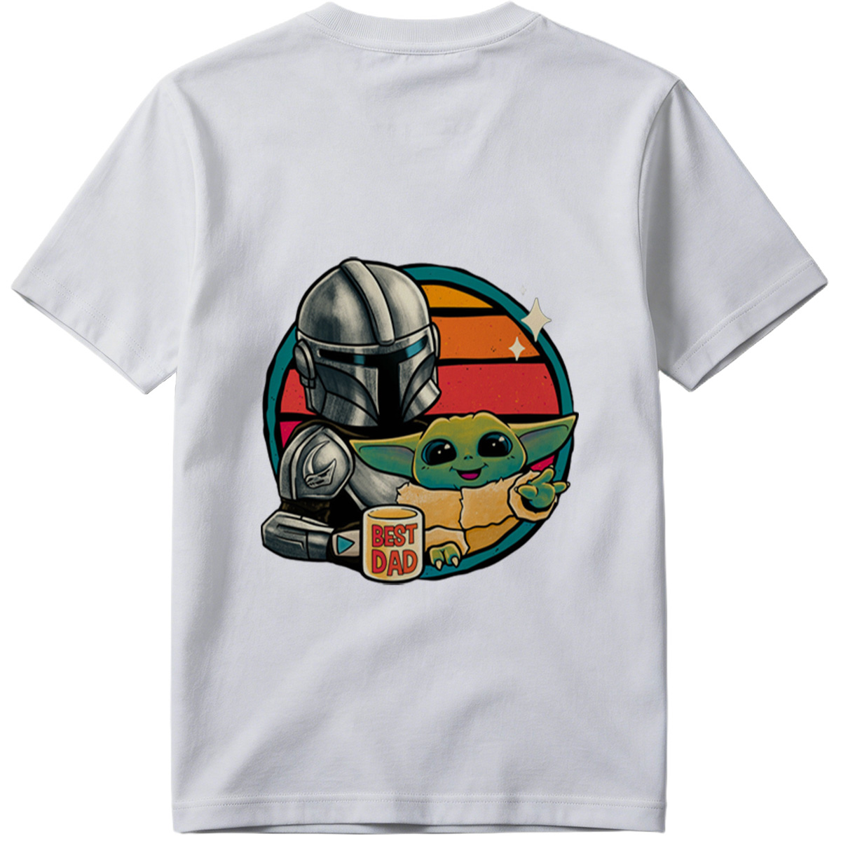 The Mandalorian and Grogu Best Dad - Tee