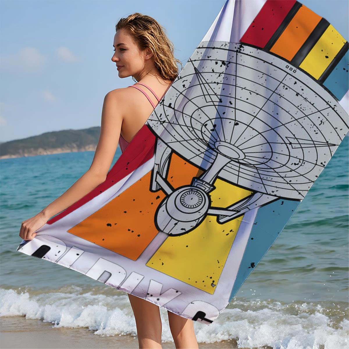 Star Trek Enterprise: Boldly Go - Beach towels