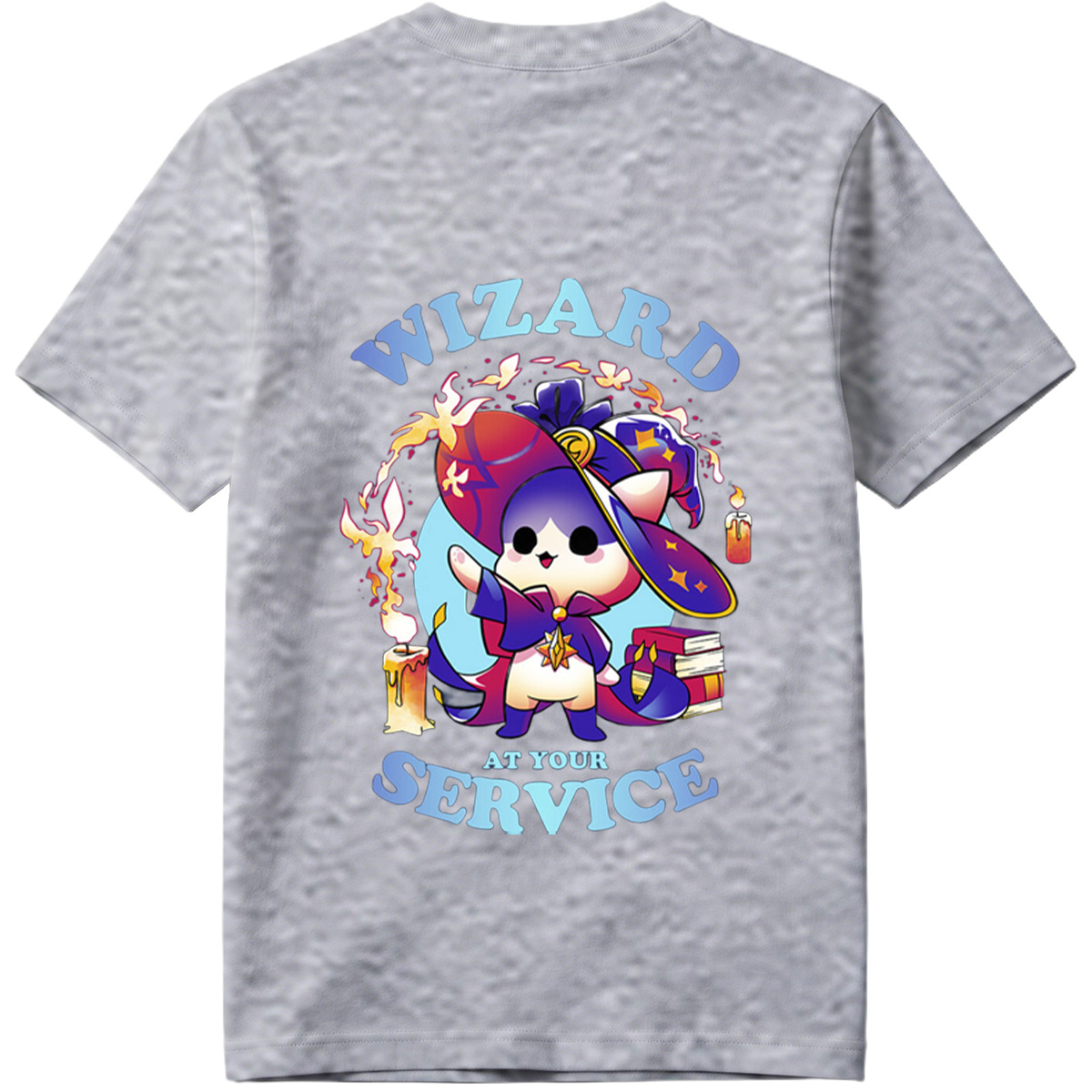 Wizard Cat at Your Service - Tee