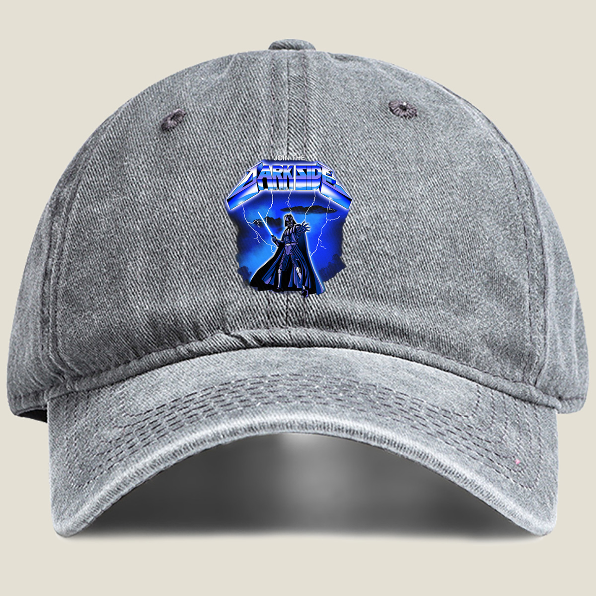 Join the Dark Side - Darth Vader - Washed Denim - Baseball Cap