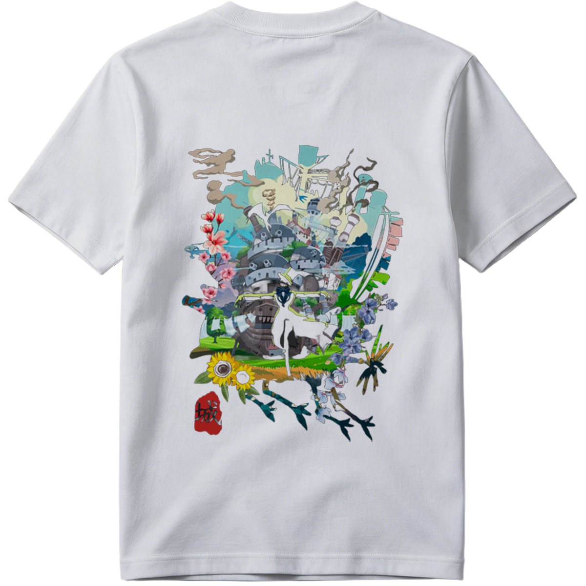 Castle of the Ninja and the Sunflower - Tee