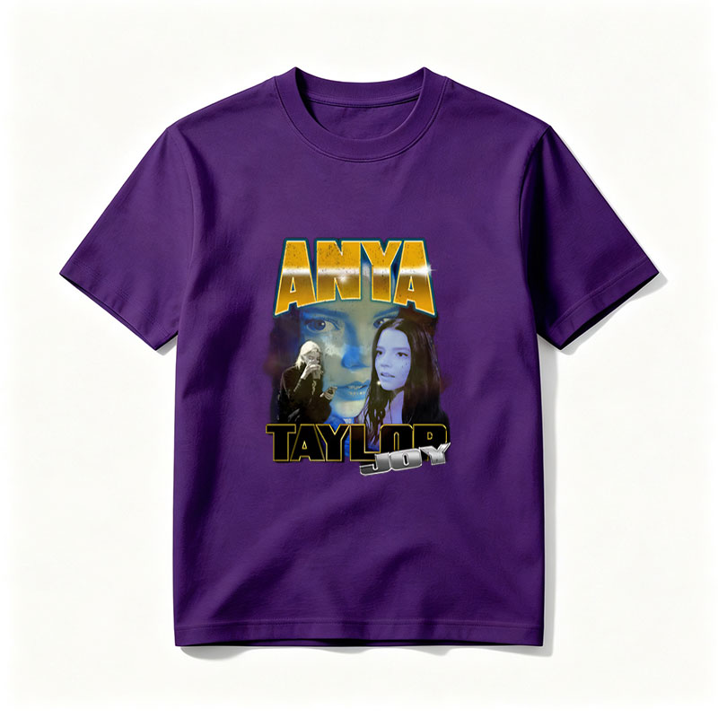 Anya Taylor-Joy: Celestial Portrait and Character Fusion - Tee