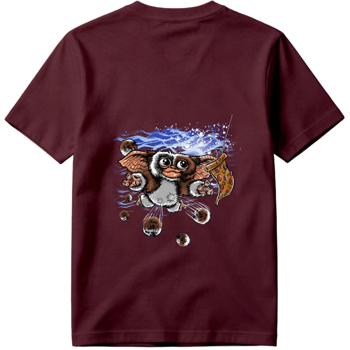 Gremlins - Gizmo with Pizza - Tee