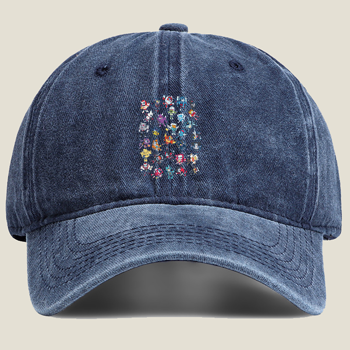 Transformers: Robots in Disguise Character Collection - Washed Denim - Baseball Cap