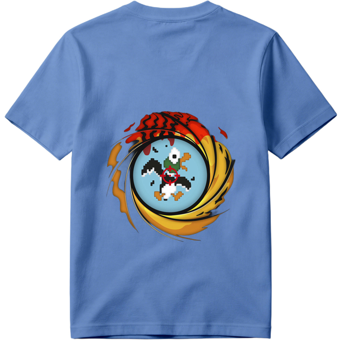 Duck Hunt: Pixel Duck in the Crosshairs - Tee