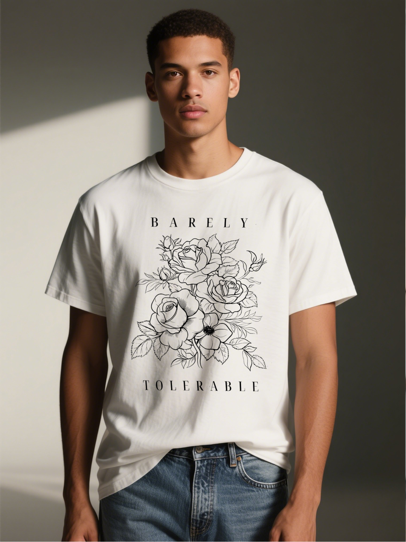 Men's Coffee Lover Design Casual Crew Neck Short Sleeve T-Shirt, Lightweight & Breathable Summer Top for Daily Outings and Café Wear, Ideal for Urban Men Who Love Coffee Culture