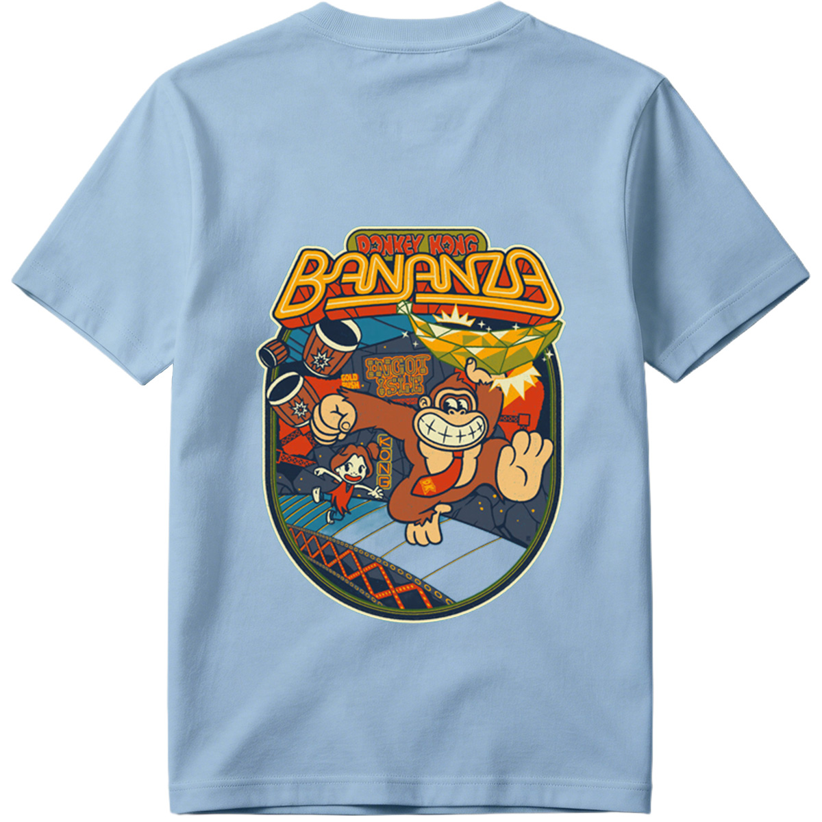 Donkey Kong Bananza: Donkey Kong and Diddy Kong Adventure - Tee