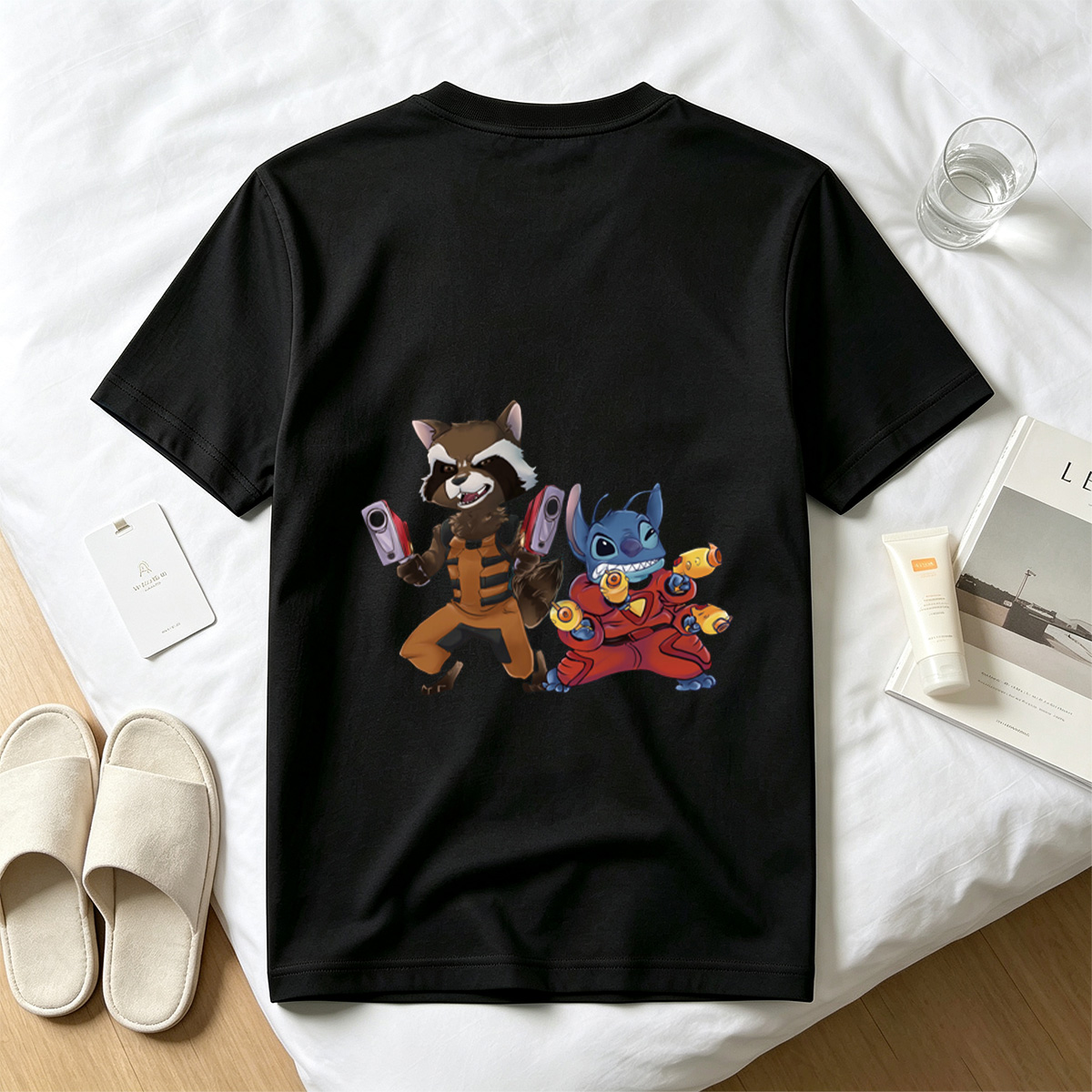 Rocket Raccoon and Stitch - Tee