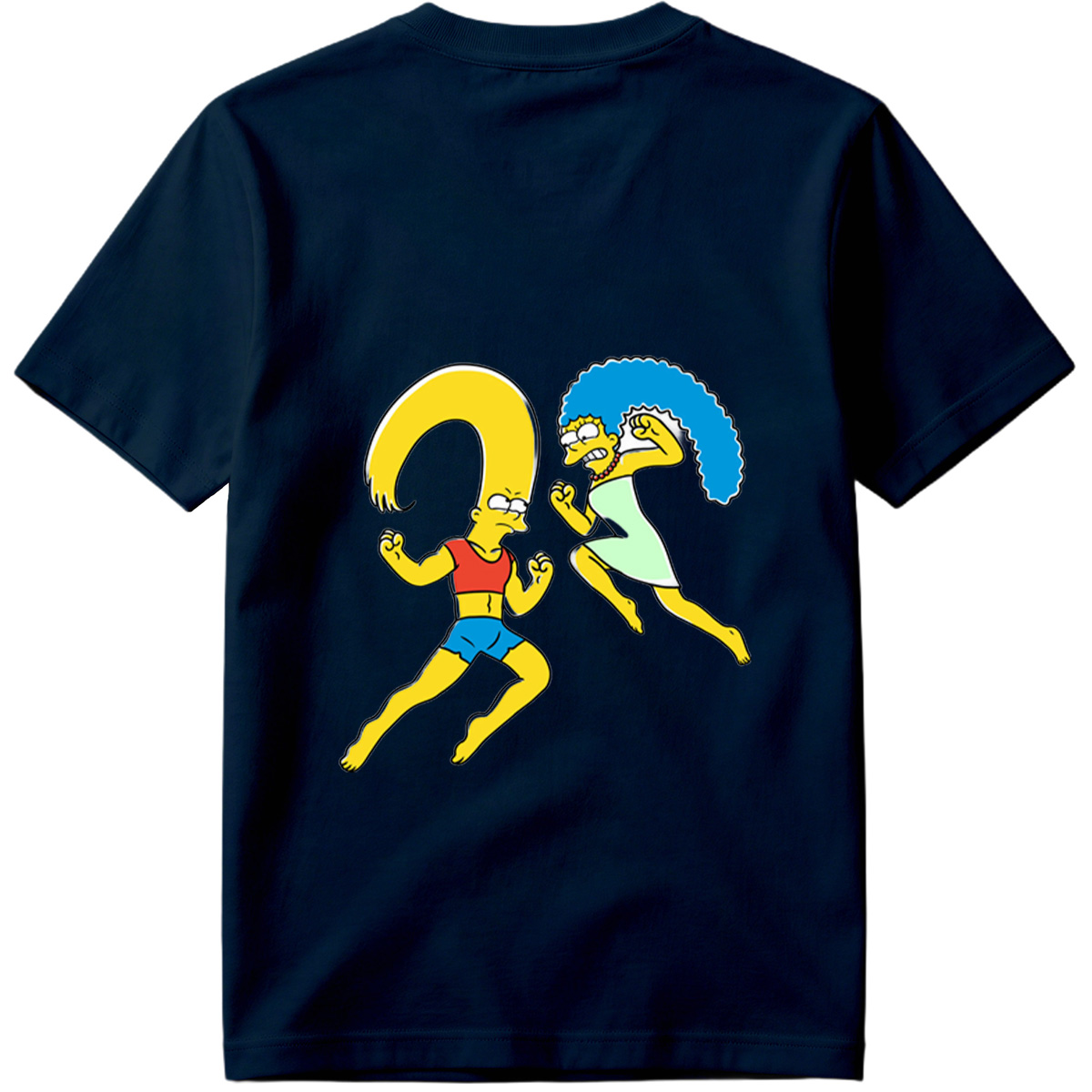 The Simpsons: Marge and Homer Running - Tee