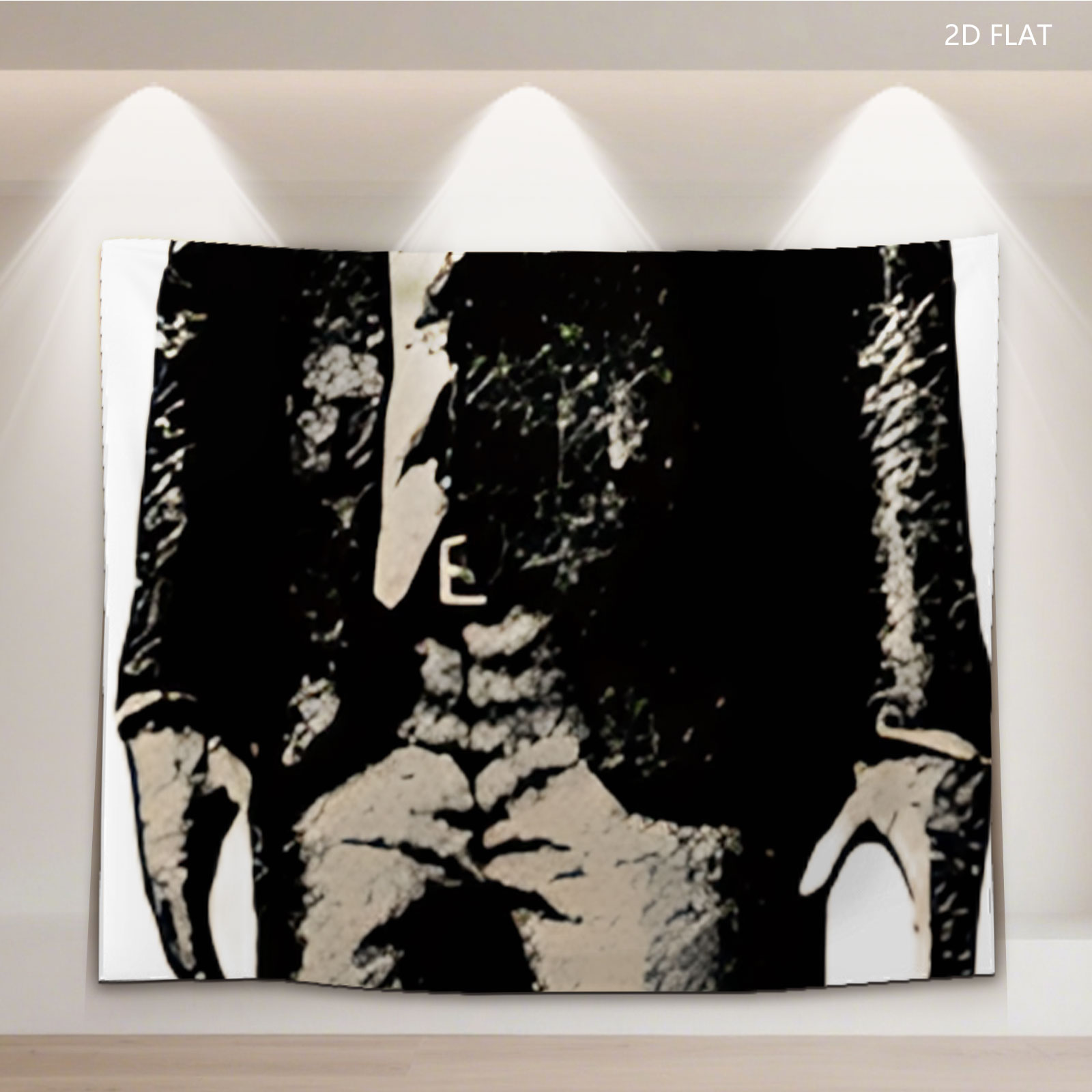 Boombox Head Man in Suit - Tapestry