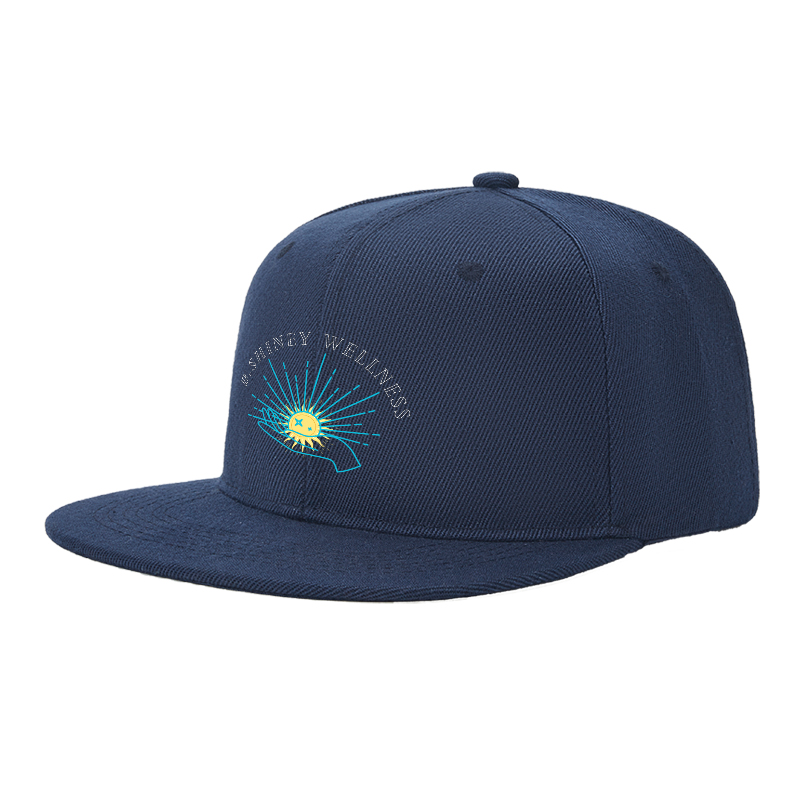 Flat Brim Baseball Cap B.Shiney Wellness Sunburst Design Streetwear Underground Skate Style for Basketball Court Skate Park Urban Lifestyle Skaters Rappers Streetwear Enthusiasts
