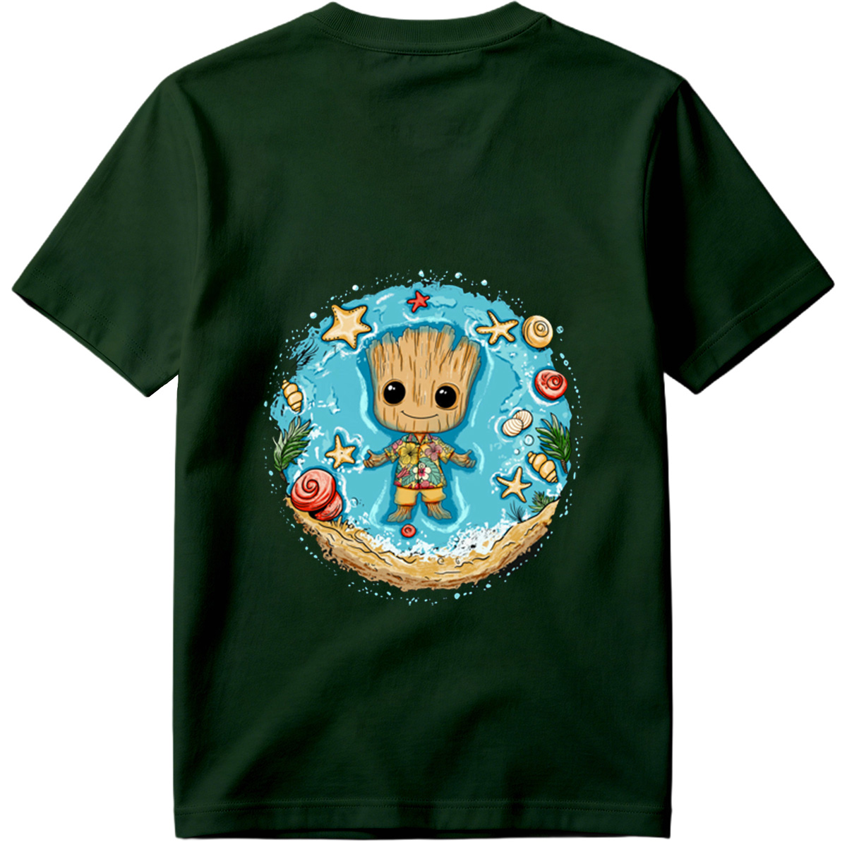Guardians of the Galaxy - Baby Groot at the Beach - Tee