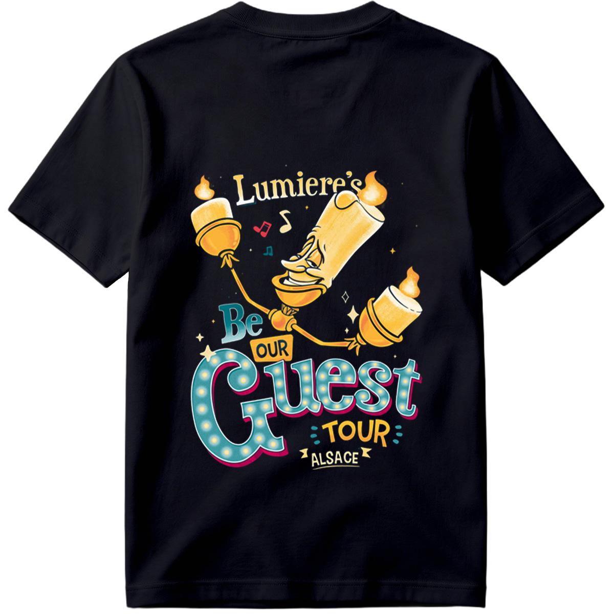 Lumiere's Be Our Guest Tour Alsace - Tee