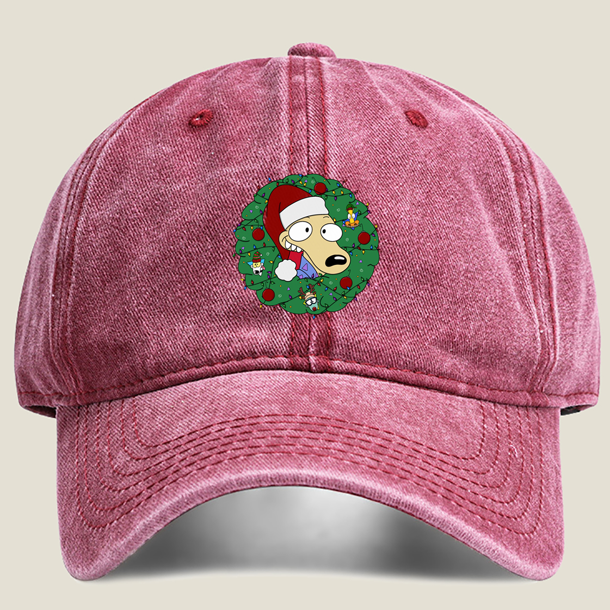 Ed, Edd n Eddy Christmas Special: The Wreath Surprise - Washed Denim - Baseball Cap