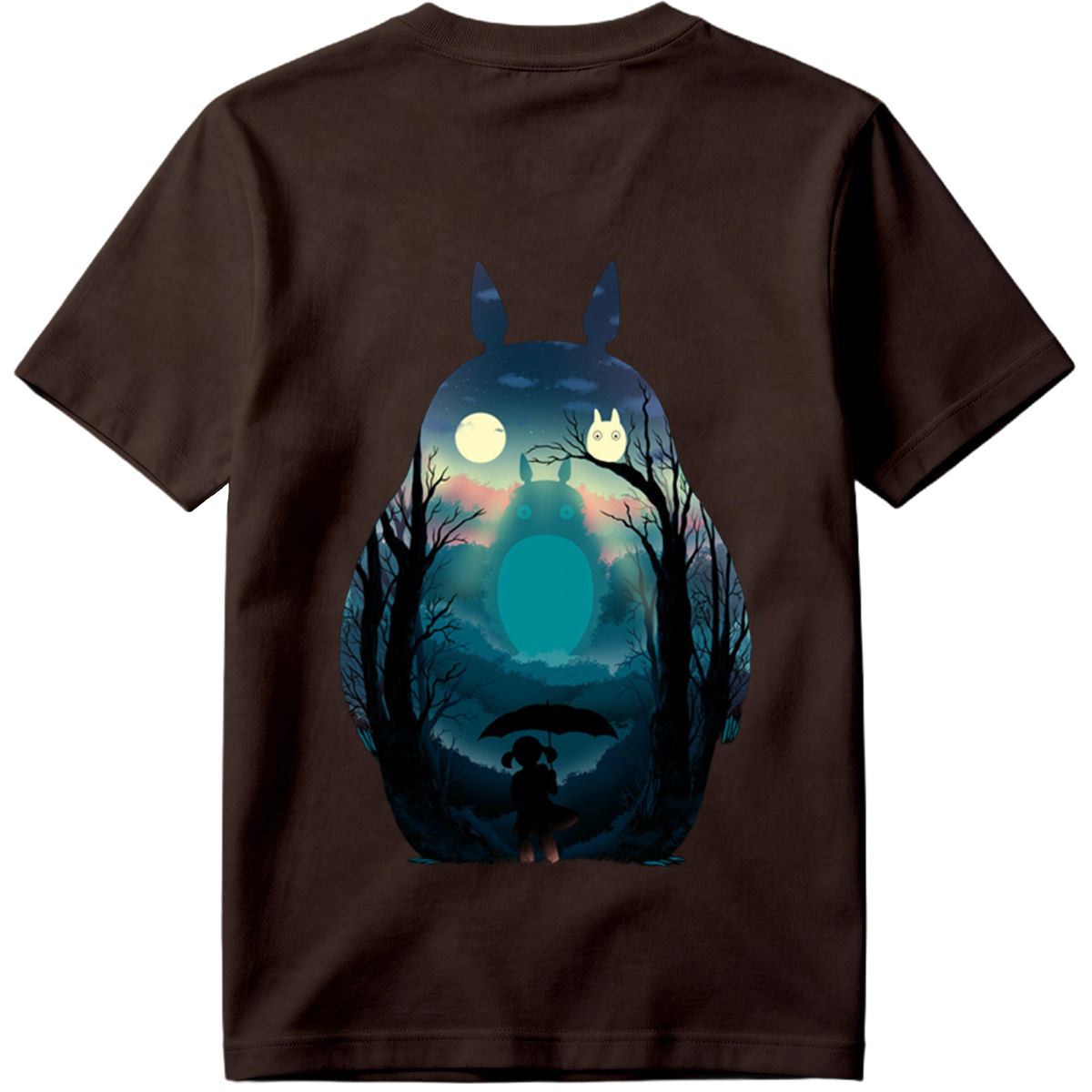 Totoro and the Moonlit Forest - Tee