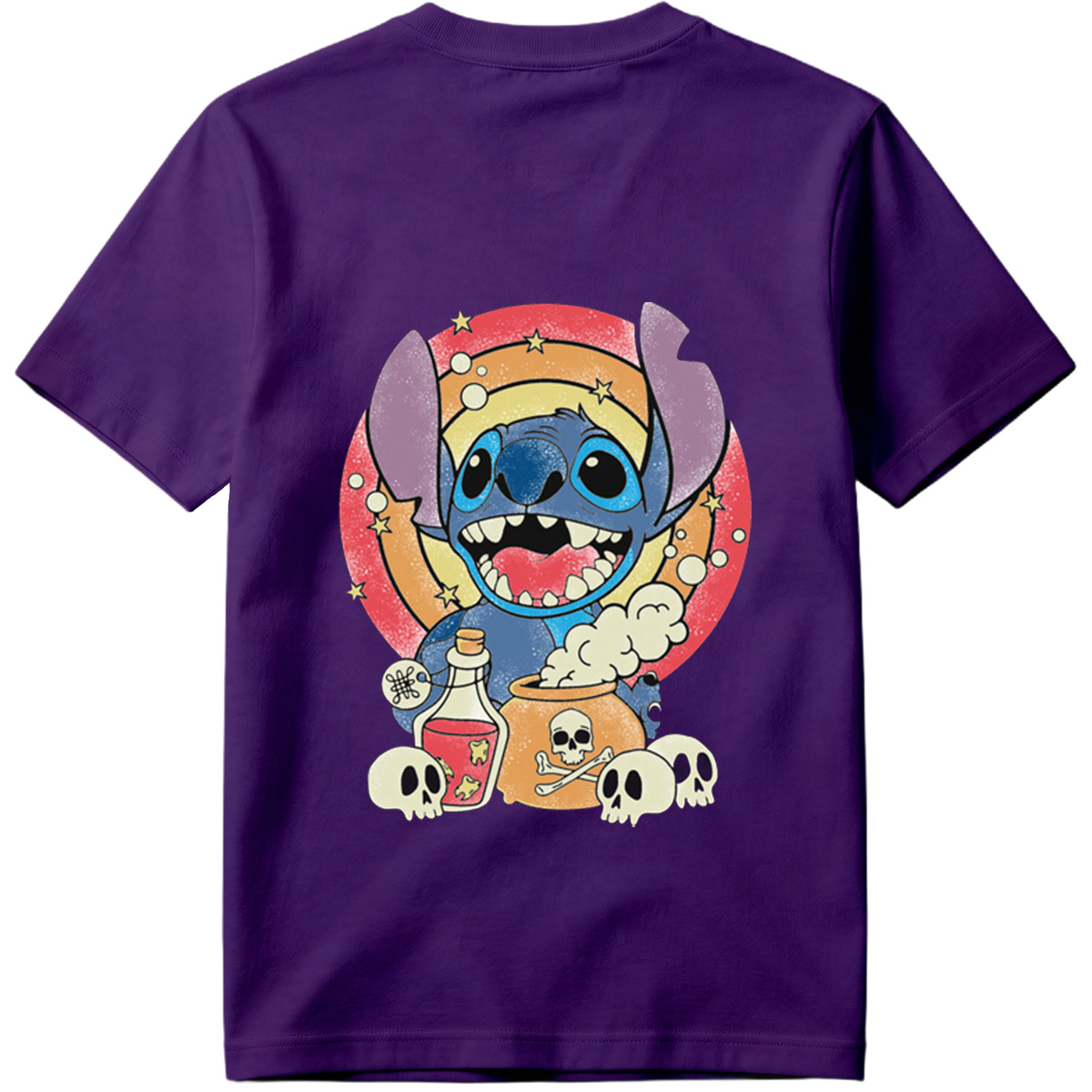 Stitch in a Magical Cauldron Scene - Tee