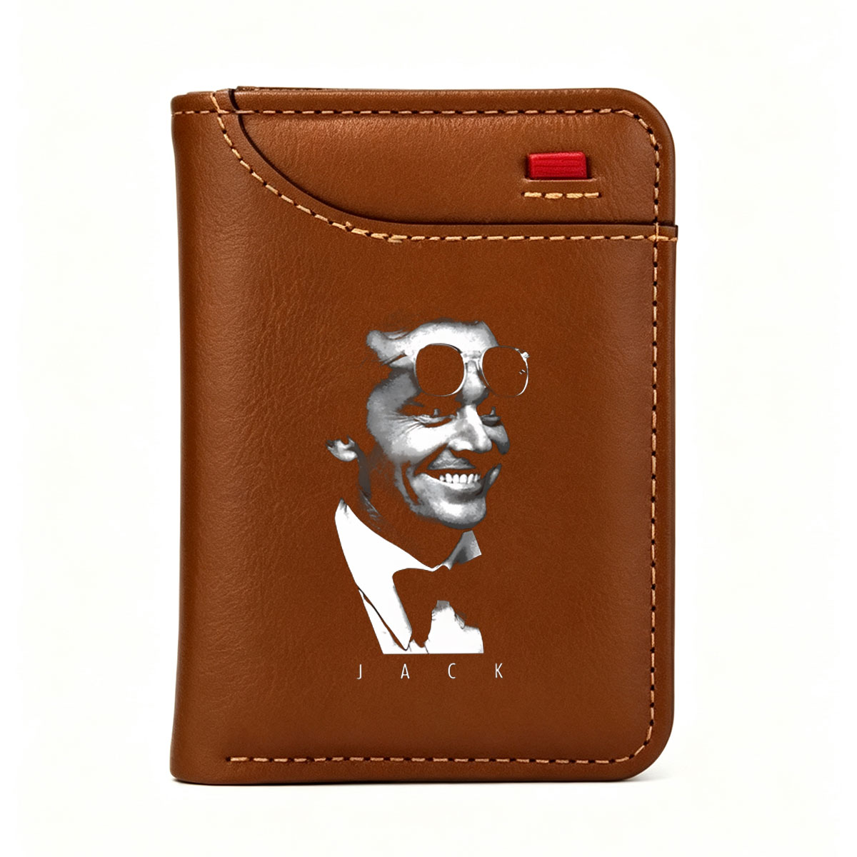 Jack Nicholson in The Shining, iconic horror film character - Vertical Style Wallet