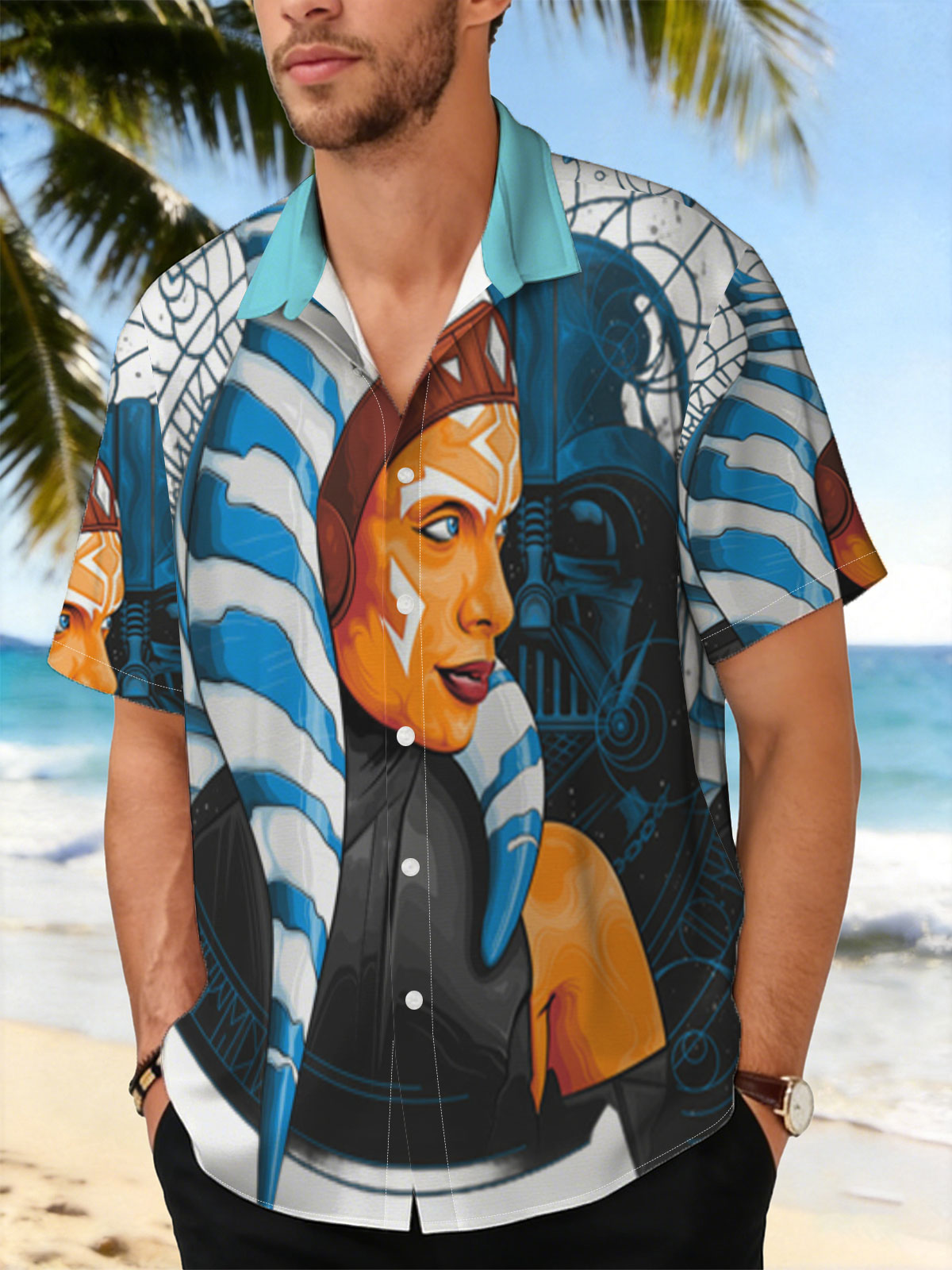 Ahsoka Tano and Darth Vader - Star Wars Characters -  Shirt