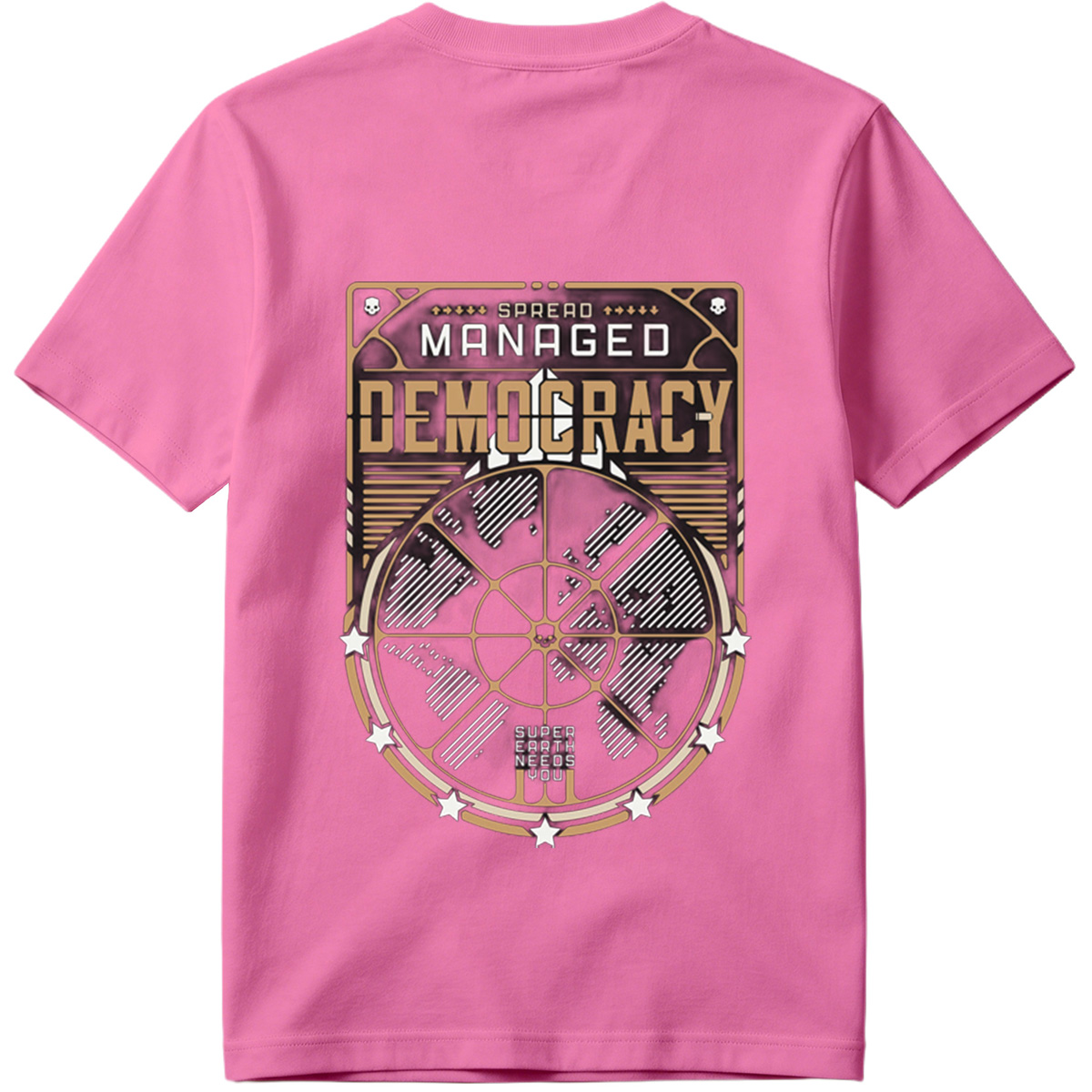 Managed Democracy: Super Earth Needs You - Tee