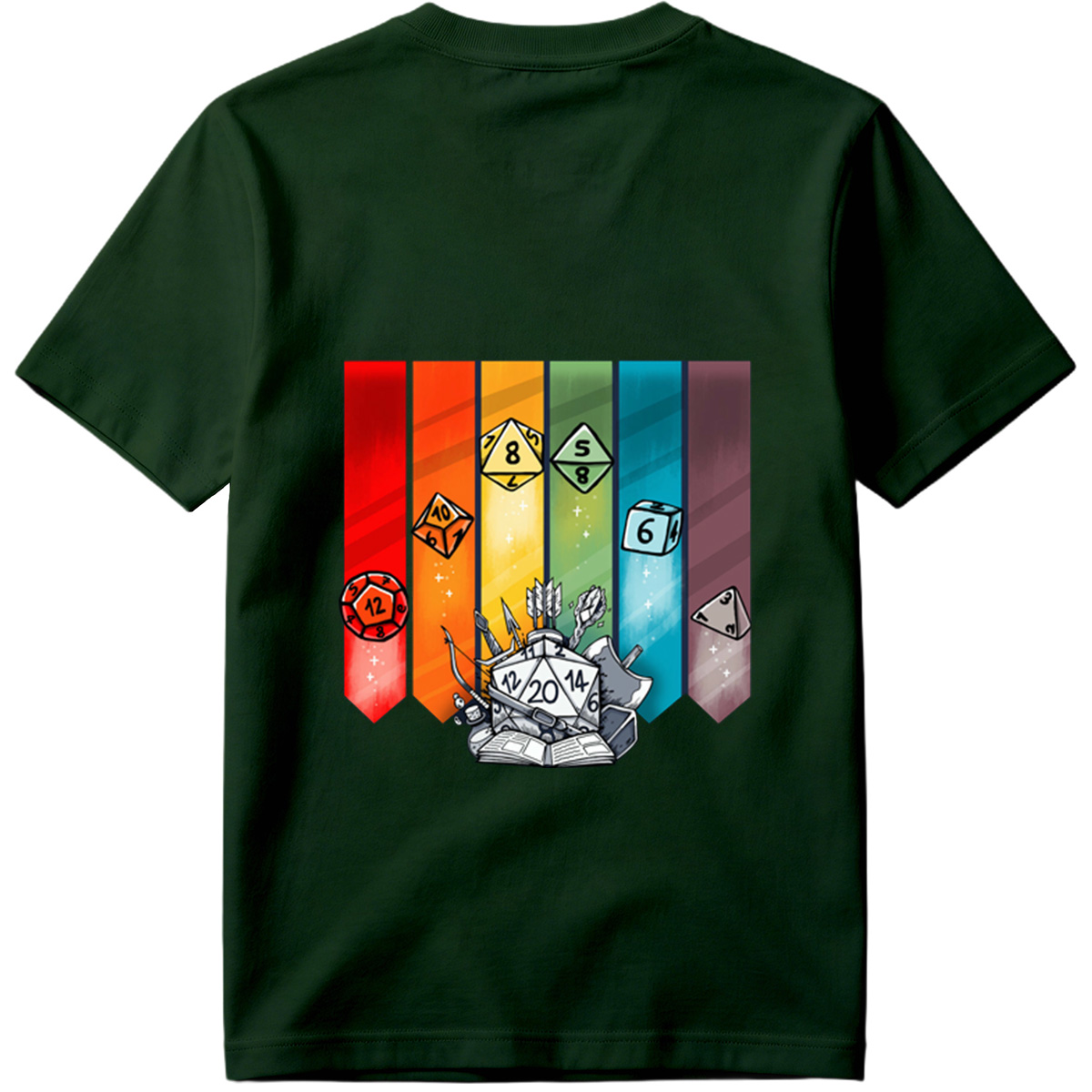 D&D Dice & Gear Collection - Tee