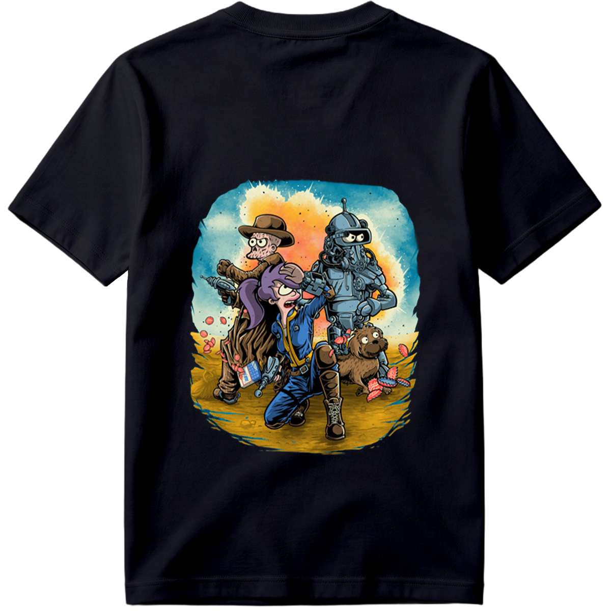 Futurama: Fry, Bender, and Leela Adventure - Tee