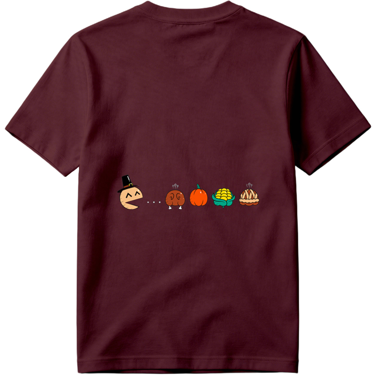 Pac-Man Thanksgiving Feast - Tee