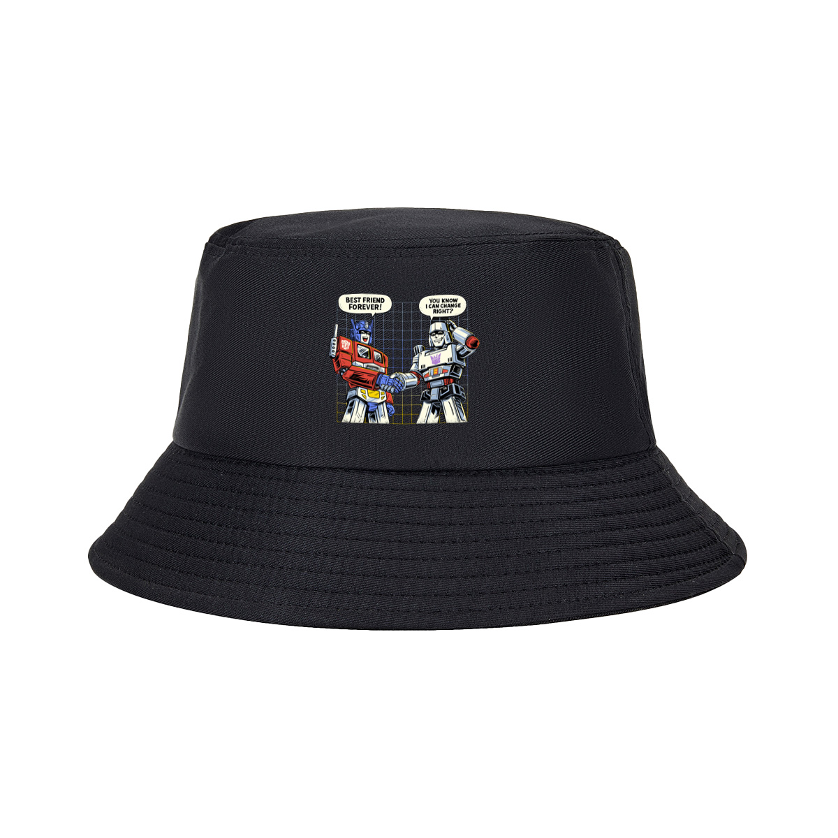 Transformers: Optimus Prime and Megatron Best Friends Forever - Fisherman's Hat