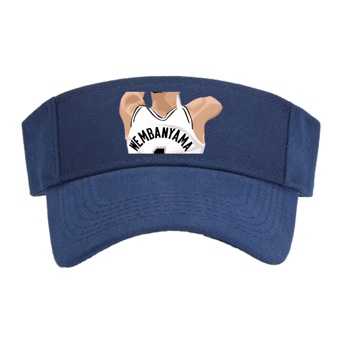 Wembanyama Shooting Basketball, Player #1 in Action -  Visor cap