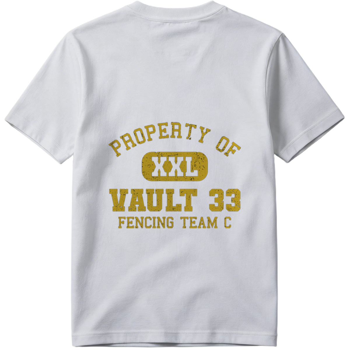 Property of Vault 33 Fencing Team C - Fallout Series - Tee