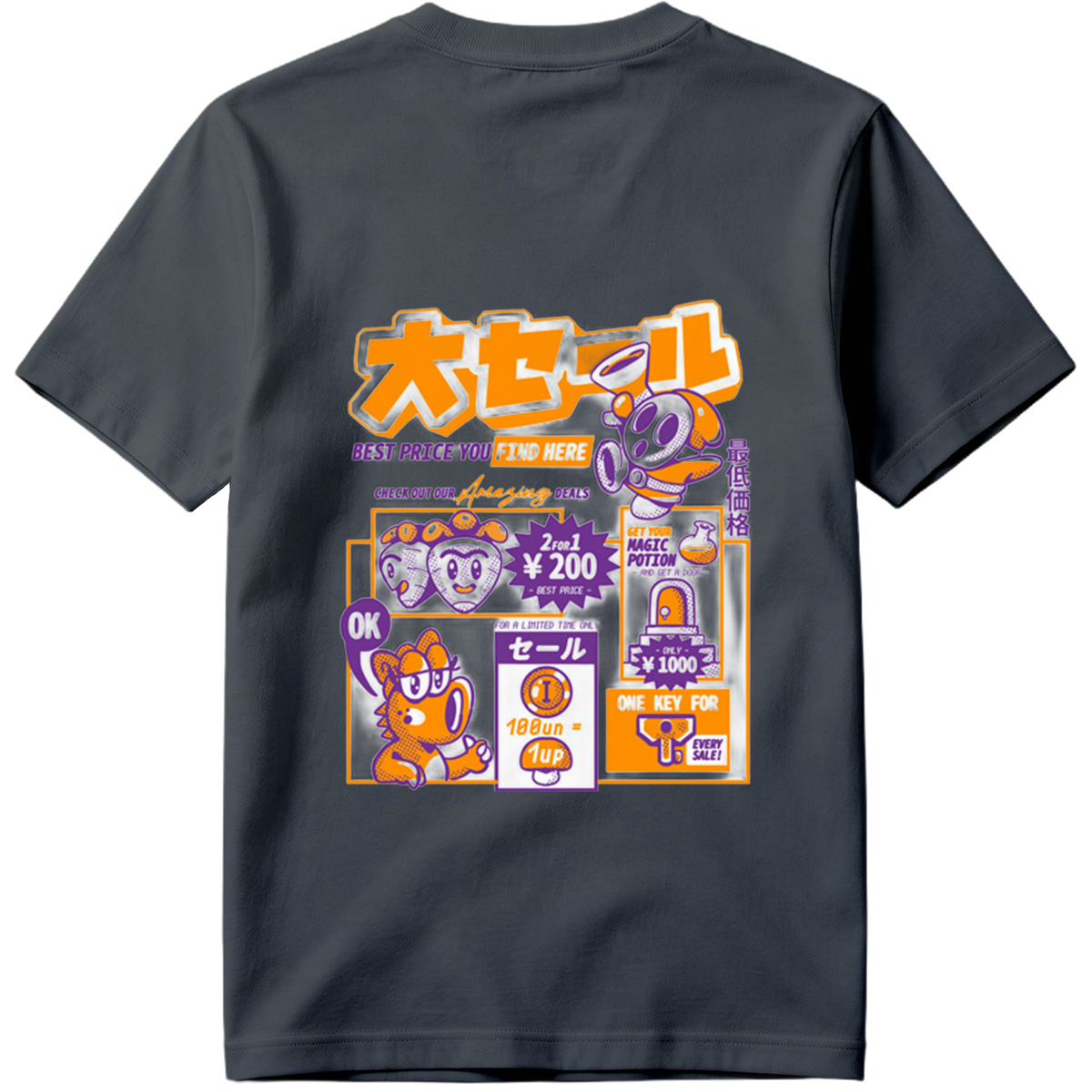 Kirby and King Dedede Big Sale Adventure - Tee