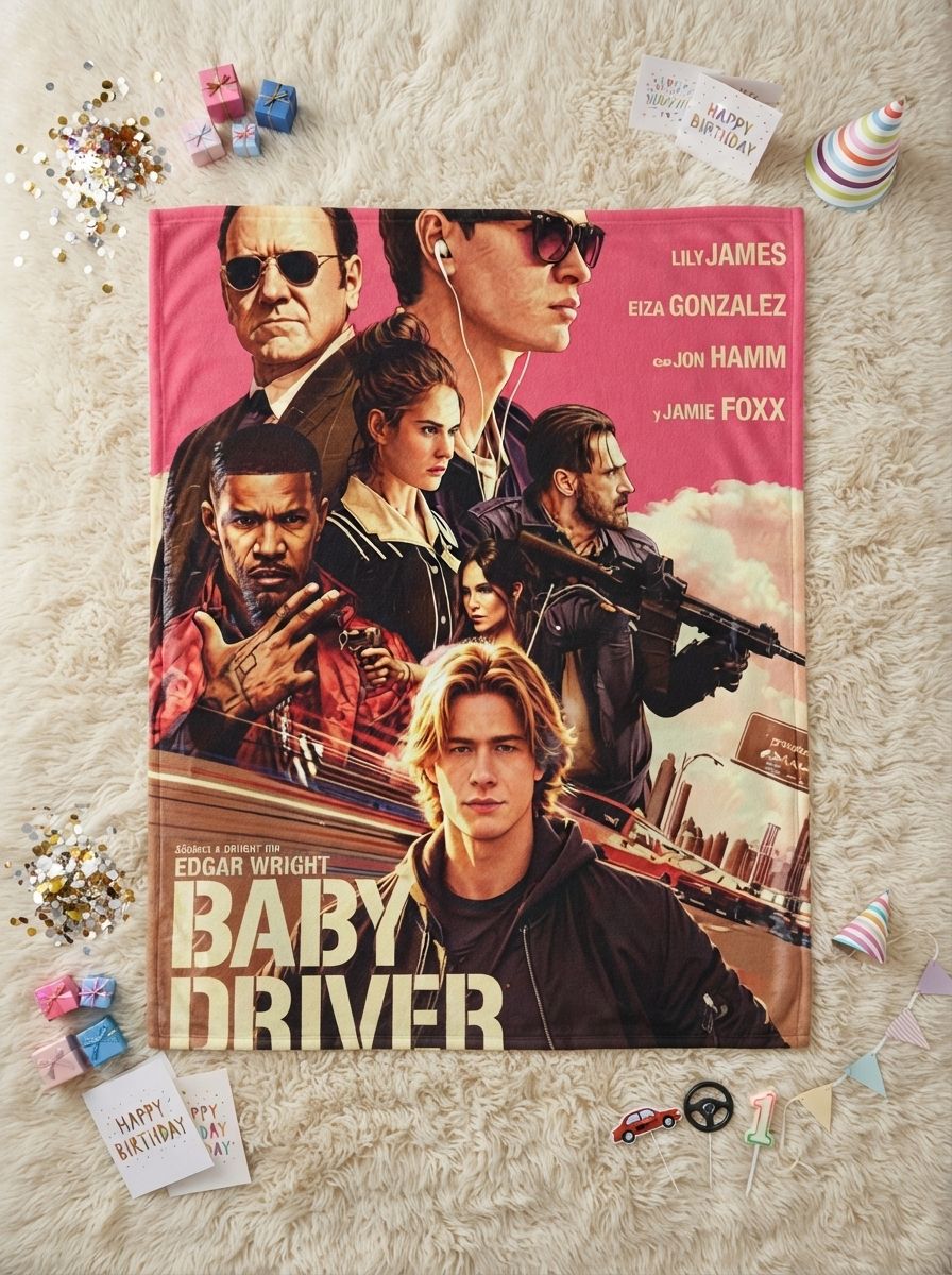 Custom Photo Flannel Blanket Personalized Movie Poster Throw Skin Friendly Anti Pilling Fleece Keepsake for Bed Sofa