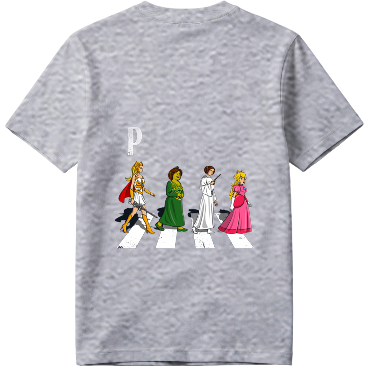 The Princesses: Wonder Woman, Shrek, Princess Leia, and Princess Peach - Tee