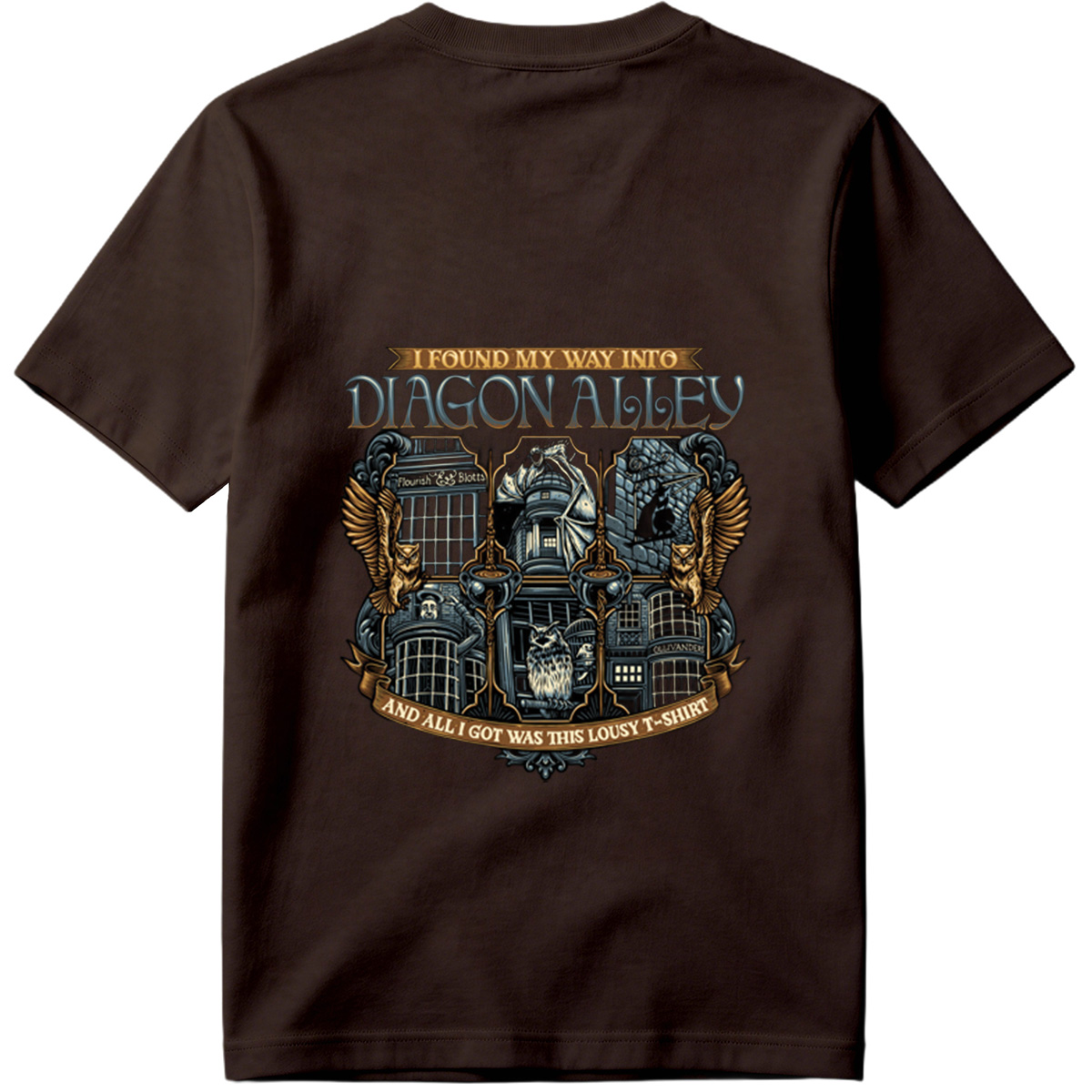 Harry Potter Diagon Alley T-Shirt Design - Tee