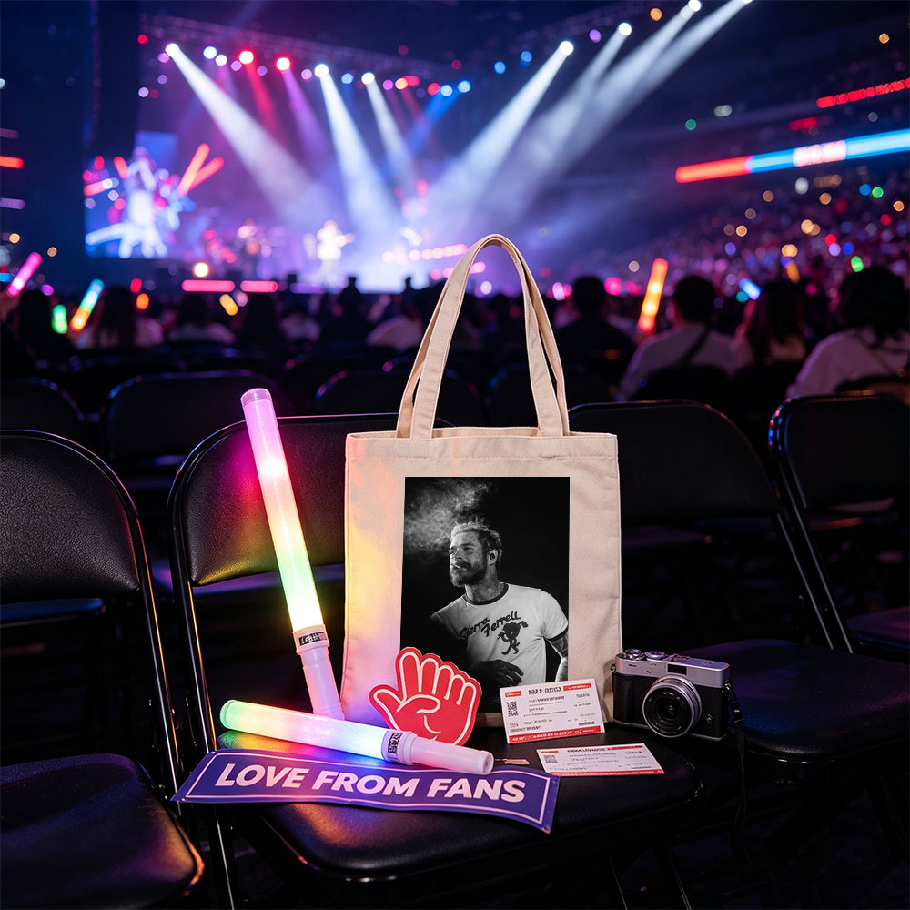 Ryan Tedder Smoking Cigarette on Stage in Black and White Photo - Canvas tote bags