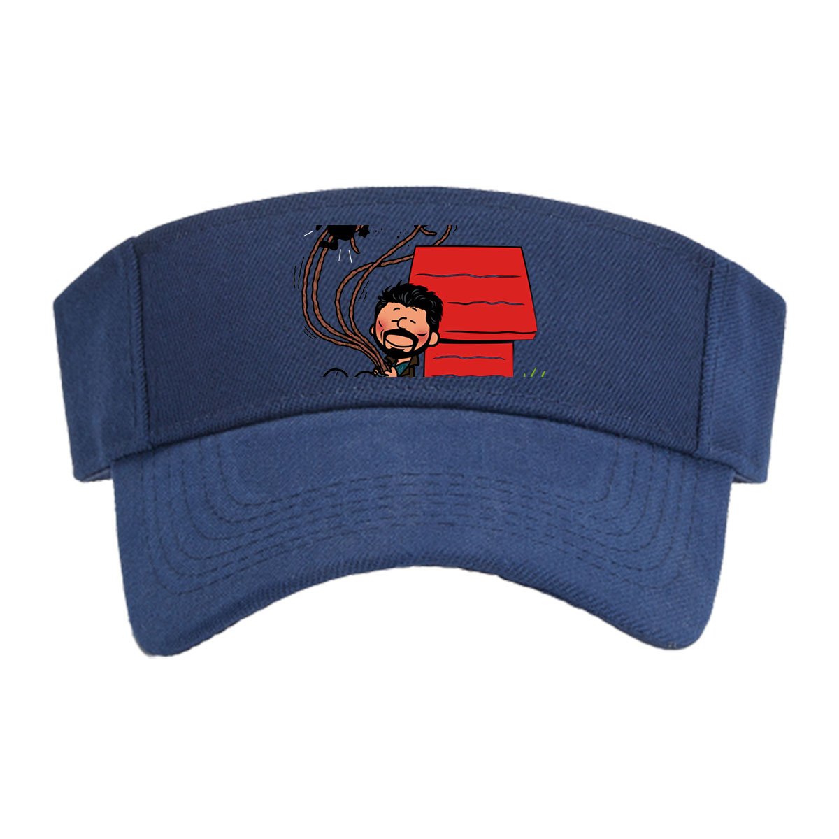 Man with Tentacles and Red Box -  Visor cap