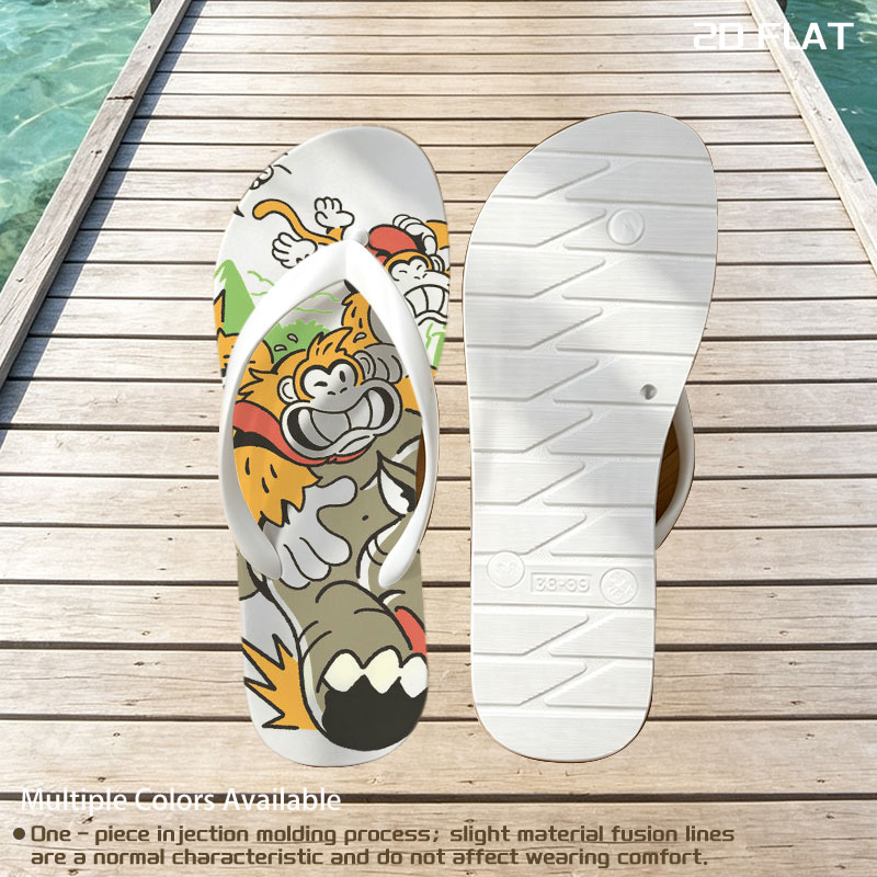 Donkey Kong vs. Rhino in Jungle Chaos -  flip-flops