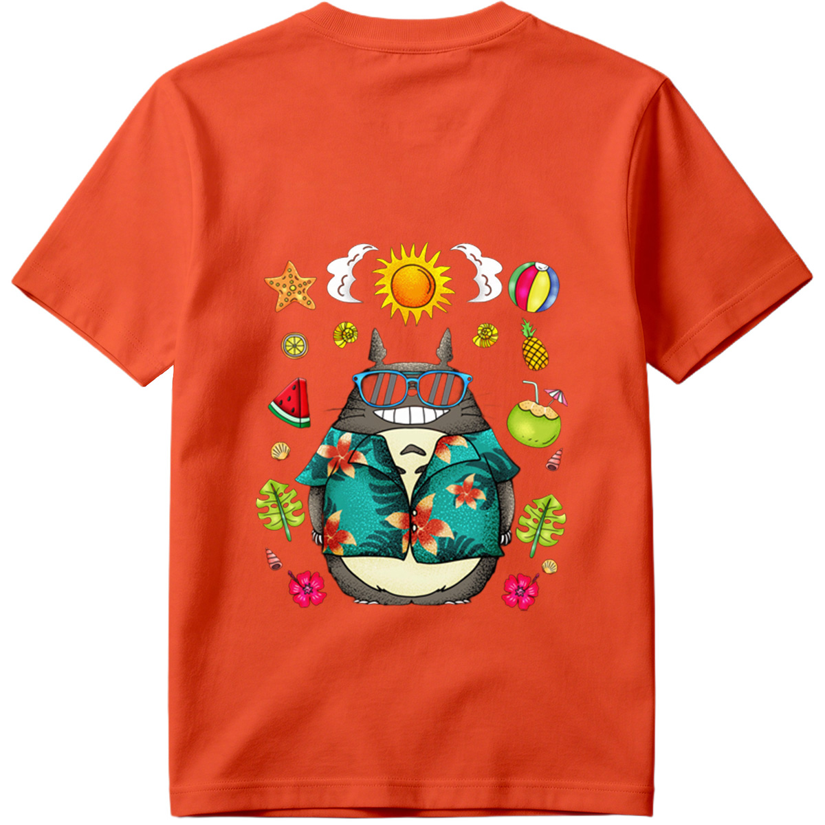 Totoro in Tropical Vibes - Tee