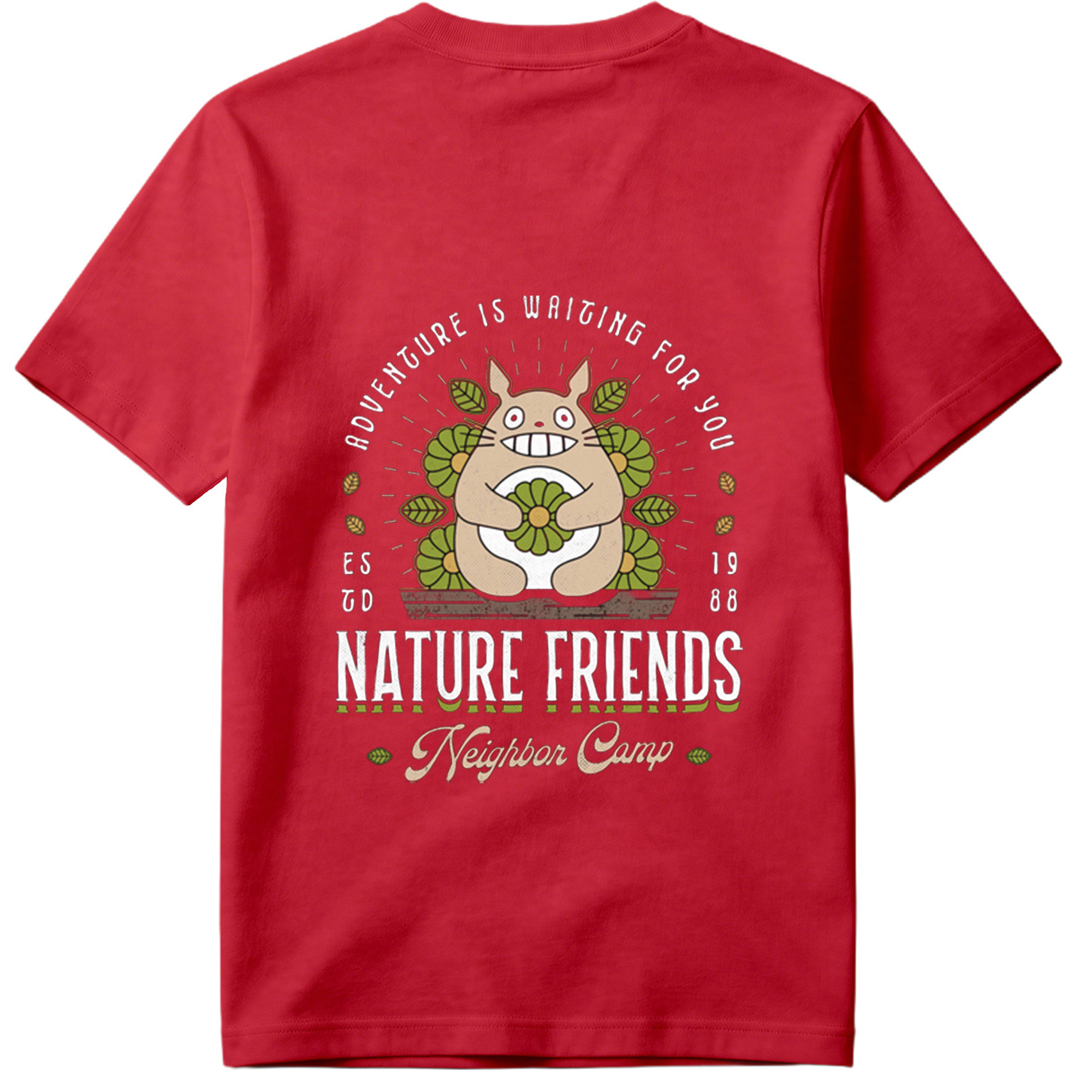 Totoro Nature Friends Neighbor Camp - Tee