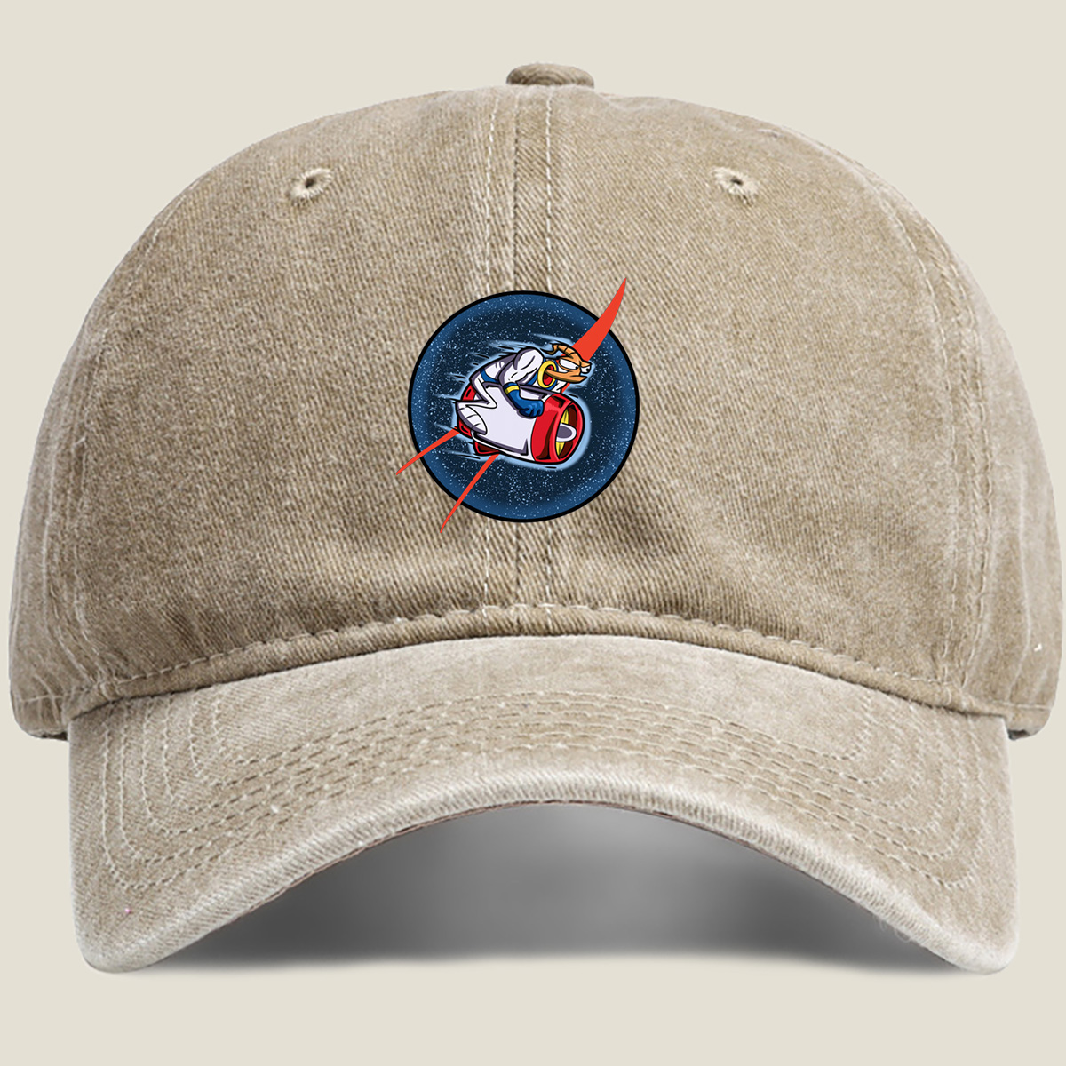Duck Dodgers in Space - Washed Denim - Baseball Cap