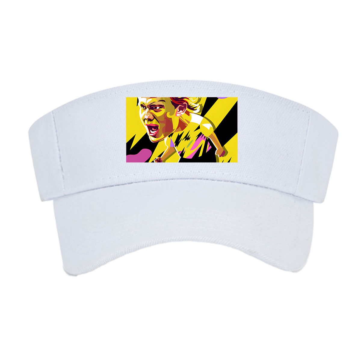 Bolt in Motion: Lightning Speed Sprinter -  Visor cap