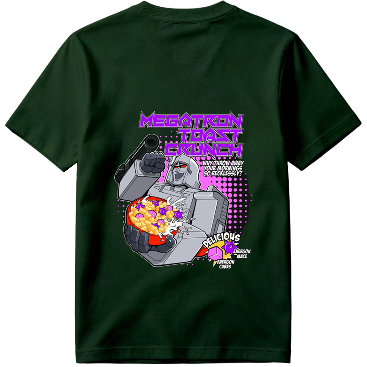 Megatron Toast Crunch - Transformers Cereal Parody - Tee