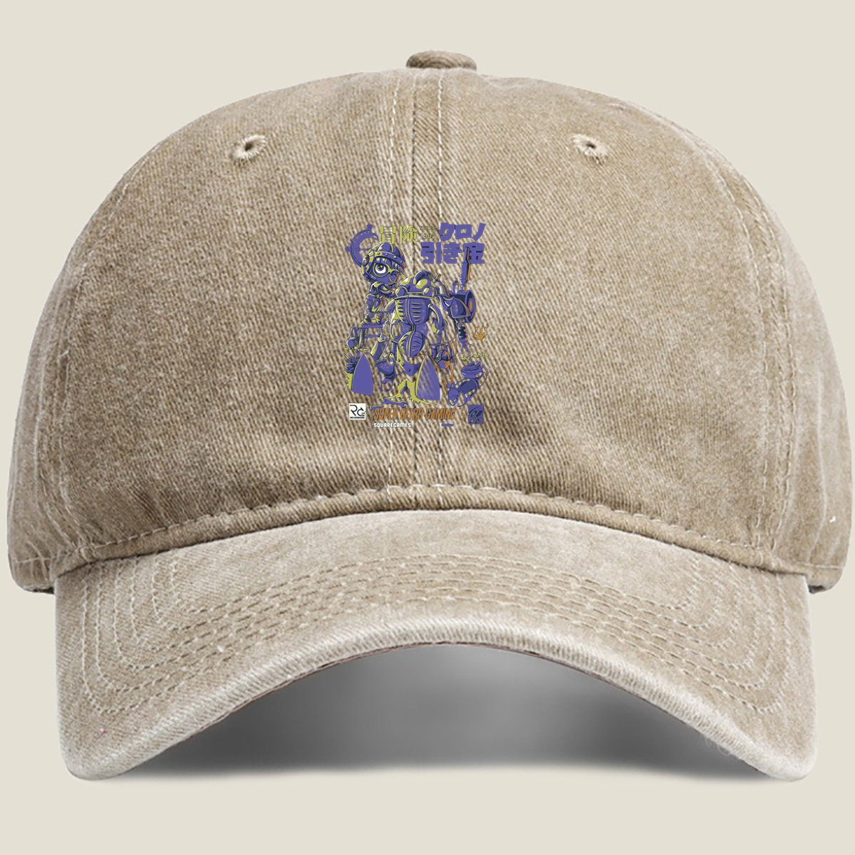 Chrono Trigger: Robo and Crono Adventure Since 1995 - Washed Denim - Baseball Cap