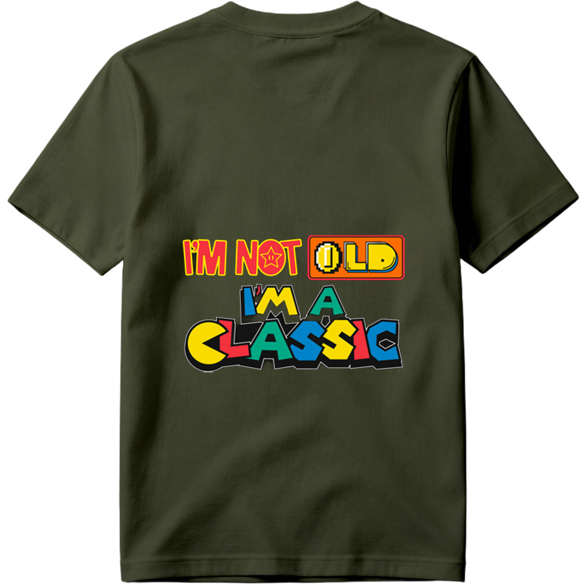 I'm Not Old, I'm a Classic - Retro Gaming Style Design - Tee