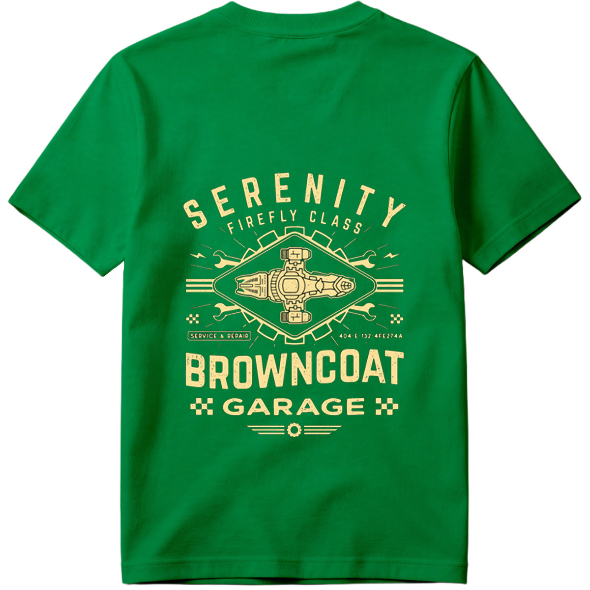 Serenity Firefly Class Browncoat Garage - Tee