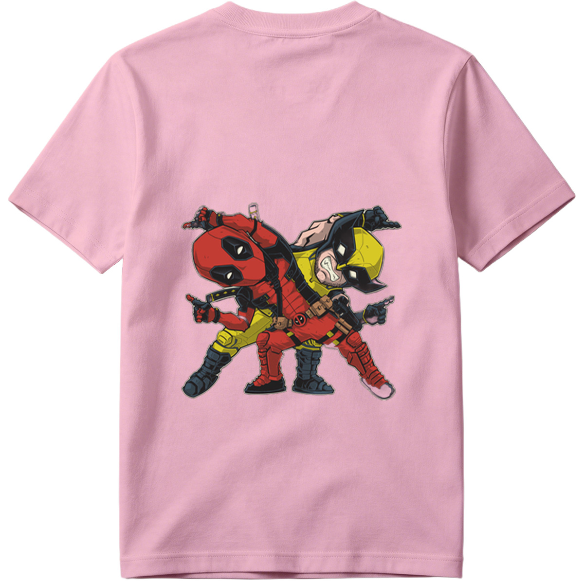 Deadpool and Wolverine Chibi Art - Tee
