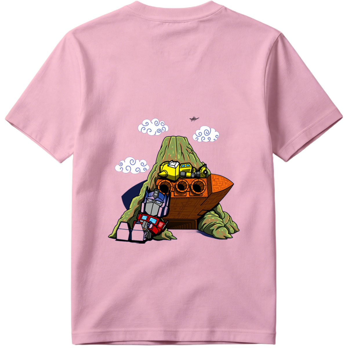 Transformers: Optimus Prime and Bumblebee at the Ark - Tee