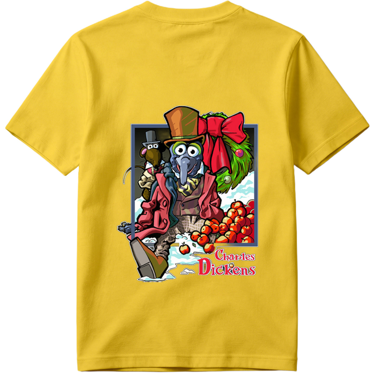 Charles Dickens: Scrooge and the Mouse - Tee